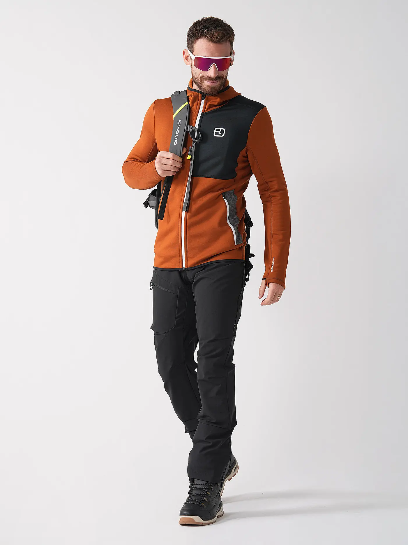 ORTOVOX | Herren Fleecejacke Hoodie | 